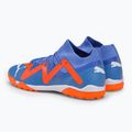Buty piłkarskie męskie PUMA Future Match TT blue glimmer/puma white/ultra orange 3