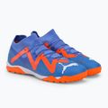 Buty piłkarskie męskie PUMA Future Match TT blue glimmer/puma white/ultra orange 4