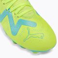 Buty piłkarskie dziecięce PUMA Future Play FG/AG fast yellow/puma black/electric peppermint 7