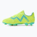 Buty piłkarskie dziecięce PUMA Future Play FG/AG fast yellow/puma black/electric peppermint 10
