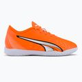 Buty piłkarskie dziecięce PUMA Ultra Play IT ultra orange/puma white/blue glimmer 2