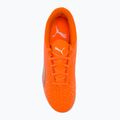 Buty piłkarskie dziecięce PUMA Ultra Play IT ultra orange/puma white/blue glimmer 6