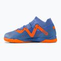 Buty piłkarskie dziecięce PUMA Future Match IT + Mid blue glimmer/puma white/ultra orange 7