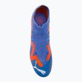 Buty piłkarskie męskie PUMA Future Match MXSG blue glimmer/puma white/ultra orange 6