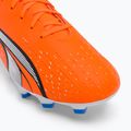 Buty piłkarskie męskie PUMA Ultra Play FG/AG ultra orange/puma white/blue glimmer 7