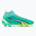 Buty piłkarskie męskie PUMA Ultra Pro FG/AG electric peppermint/puma white/fast yellow 2