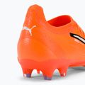 Buty piłkarskie męskie PUMA Ultra Ultimate FG/AG ultra orange/puma white/blue glimmer 8