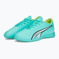 Buty piłkarskie dziecięce PUMA Ultra Play IT electric peppermint/puma white/fast yellow 10