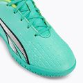 Buty piłkarskie dziecięce PUMA Ultra Play IT electric peppermint/puma white/fast yellow 7