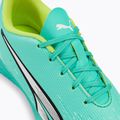 Buty piłkarskie dziecięce PUMA Ultra Play IT electric peppermint/puma white/fast yellow 8