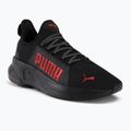 Buty do biegania męskie PUMA Softride Premier Slip-On puma black/for all time red/cool dark grey
