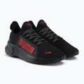 Buty do biegania męskie PUMA Softride Premier Slip-On puma black/for all time red/cool dark grey 4