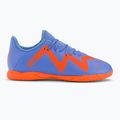 Buty piłkarskie dziecięce PUMA Future Play IT blue glimmer/puma white/ultra orange 2