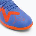 Buty piłkarskie dziecięce PUMA Future Play IT blue glimmer/puma white/ultra orange 7