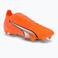Buty piłkarskie męskie PUMA Ultra Match MXSG ultra orange/puma white/blue glimmer
