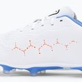 Buty piłkarskie męskie PUMA King Match FG/AG puma white/black/blue glimmer/ultra orange 10