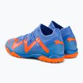 Buty piłkarskie dziecięce PUMA Future Match TT + Mid blue glimmer/puma white/ultra orange 3
