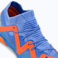 Buty piłkarskie dziecięce PUMA Future Match TT + Mid blue glimmer/puma white/ultra orange 8