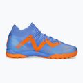Buty piłkarskie dziecięce PUMA Future Match TT + Mid blue glimmer/puma white/ultra orange 11