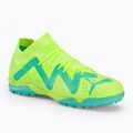 Buty piłkarskie dziecięce PUMA Future Match TT + Mid fast yellow/puma black/electric peppermint