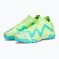Buty piłkarskie dziecięce PUMA Future Match TT + Mid fast yellow/puma black/electric peppermint 10