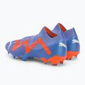 Buty piłkarskie męskie PUMA Future Ultimate FG/AG blue glimmer/puma white/ultra orange 3