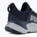 Buty do biegania męskie PUMA Softride Premier Slip-On navy/platinum gray/ultra orange 9