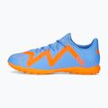 Buty piłkarskie męskie PUMA Future Play TT blue glimmer/puma white/ultra orange 11