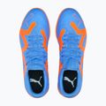 Buty piłkarskie męskie PUMA Future Play TT blue glimmer/puma white/ultra orange 14