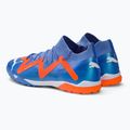 Buty piłkarskie męskie PUMA Future Ultimate Cage blue glimmer/puma white/ultra orange 3