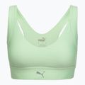 Biustonosz do biegania PUMA High Impact Ultraform Running Bra green/silver