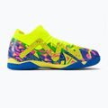 Buty piłkarskie dziecięce PUMA Future Match Energy IT + Mid ultra blue/yellow alert/luminous pink 2