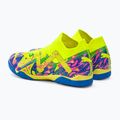 Buty piłkarskie dziecięce PUMA Future Match Energy IT + Mid ultra blue/yellow alert/luminous pink 3