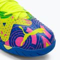 Buty piłkarskie dziecięce PUMA Future Match Energy IT + Mid ultra blue/yellow alert/luminous pink 7