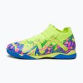 Buty piłkarskie dziecięce PUMA Future Match Energy IT + Mid ultra blue/yellow alert/luminous pink 11