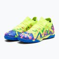 Buty piłkarskie dziecięce PUMA Future Match Energy IT + Mid ultra blue/yellow alert/luminous pink 13
