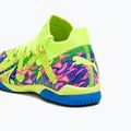 Buty piłkarskie dziecięce PUMA Future Match Energy IT + Mid ultra blue/yellow alert/luminous pink 14