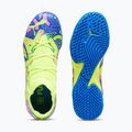 Buty piłkarskie dziecięce PUMA Future Match Energy IT + Mid ultra blue/yellow alert/luminous pink 15