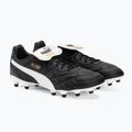 Buty piłkarskie męskie PUMA King Top FG/AG puma black/puma white/puma gold 4