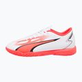 Buty piłkarskie dziecięce PUMA Ultra Play IT puma white/puma black/fire orchid 11