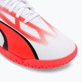 Buty piłkarskie dziecięce PUMA Ultra Play IT puma white/puma black/fire orchid 7