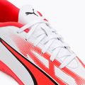 Buty piłkarskie dziecięce PUMA Ultra Play IT puma white/puma black/fire orchid 8