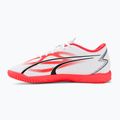 Buty piłkarskie dziecięce PUMA Ultra Play IT puma white/puma black/fire orchid 10