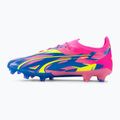 Buty piłkarskie męskie PUMA Ultra Ultimate Energy FG/AG luminous pink/ultra blue/yellow alert 10