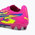 Buty piłkarskie męskie PUMA Ultra Ultimate Energy FG/AG luminous pink/ultra blue/yellow alert 14