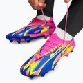 Buty piłkarskie męskie PUMA Ultra Ultimate Energy FG/AG luminous pink/ultra blue/yellow alert 16
