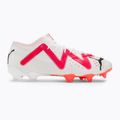 Buty piłkarskie męskie PUMA Future Ultimate Low FG/AG puma white/puma black/fire orchid 2