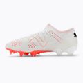 Buty piłkarskie męskie PUMA Future Ultimate Low FG/AG puma white/puma black/fire orchid 10