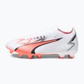 Buty piłkarskie męskie PUMA Ultra Match FG/AG puma white/puma black/fire orchid 11