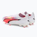 Buty piłkarskie męskie PUMA Ultra Ultimate FG/AG puma white/puma black/fire orchid 3